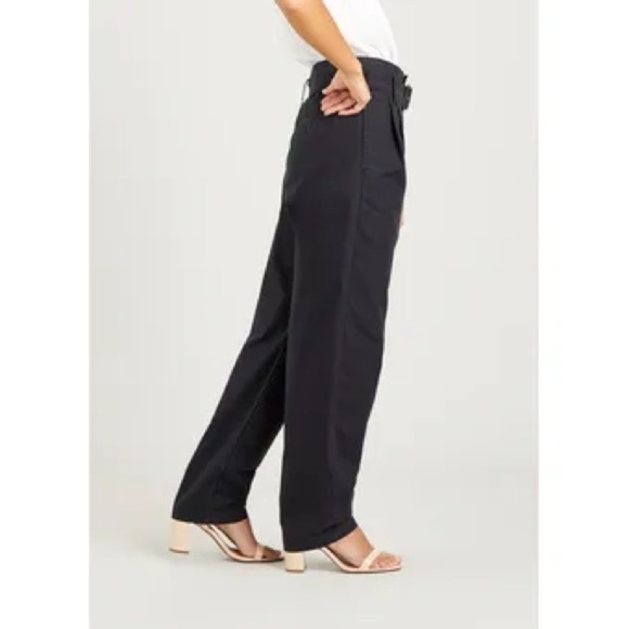 Levi’s | Washed Black Tailor High Loose Pleated Taper Mom Pants 90s Y2K Sz 25/0 - Picture 3 of 13